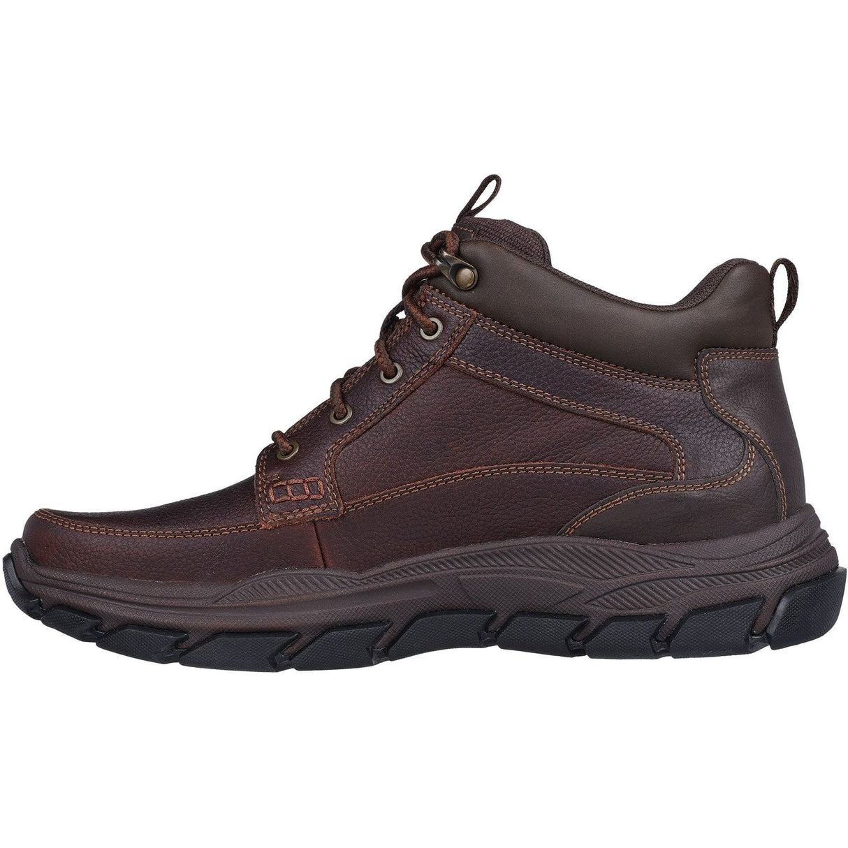 Skechers Mens Respected Boswell Hiker Red/Brown