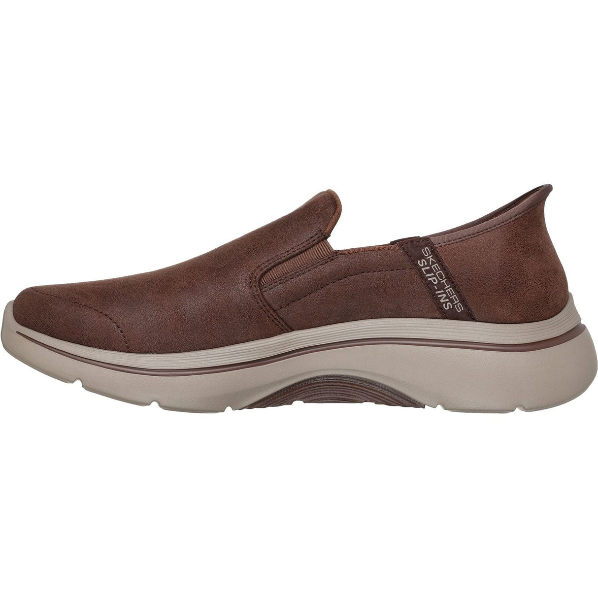Skechers Mens Go Walk Arch Fit 2.0 Quest Trainers Brown