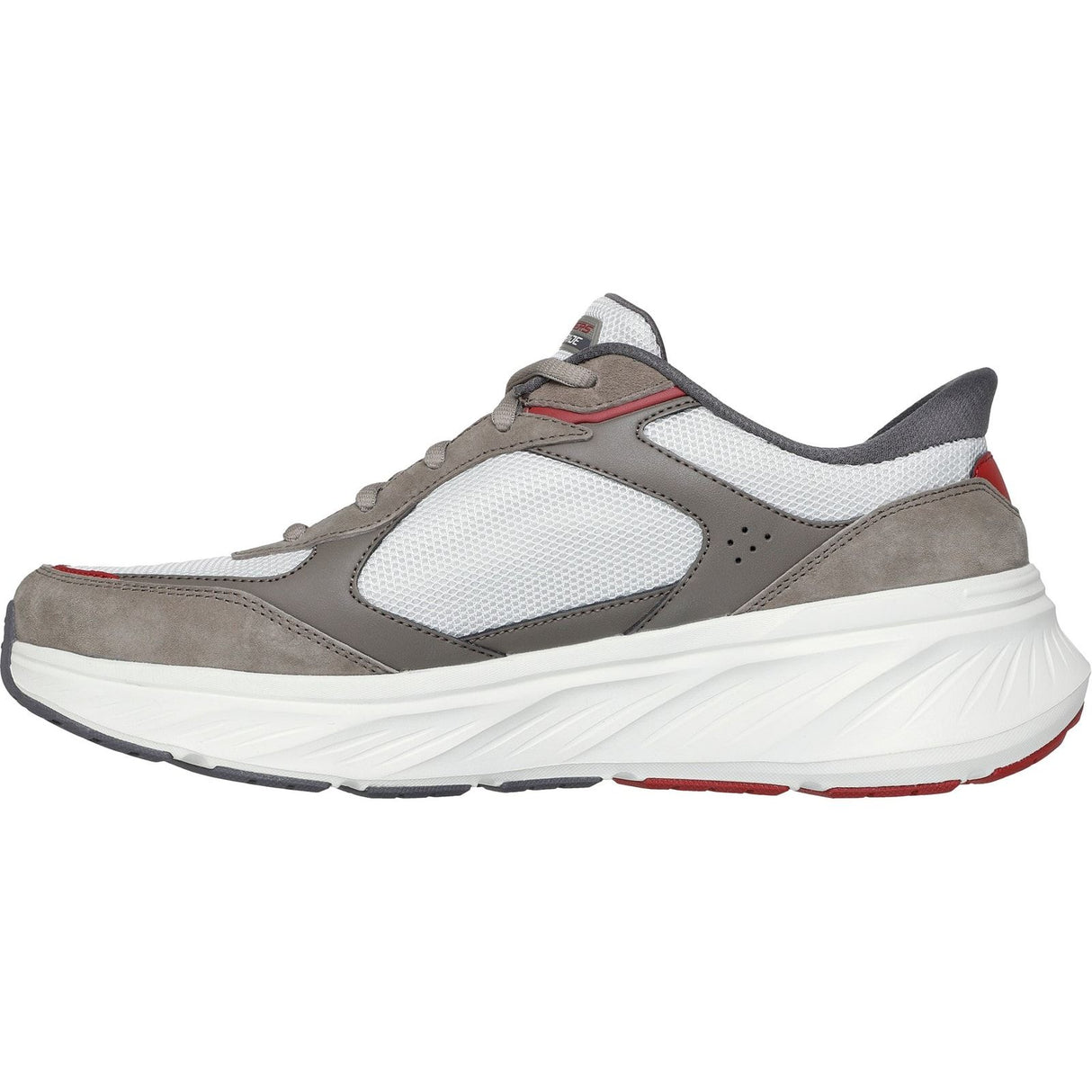 Skechers Mens Edgeride Erlon Trainer Brown/Multi