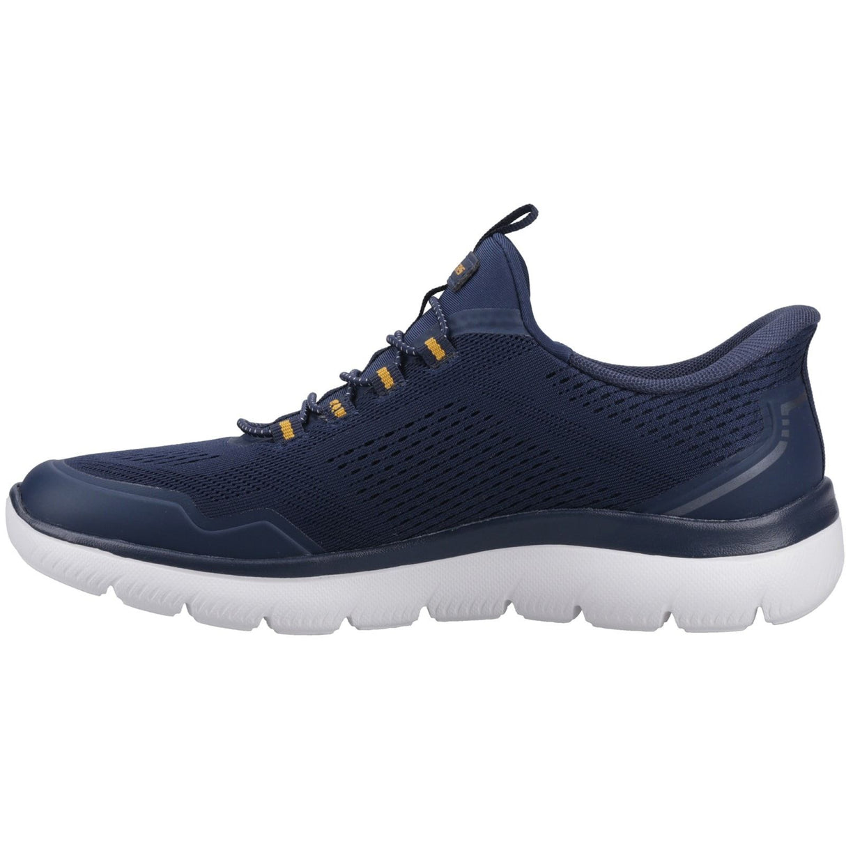 Skechers Mens Summits Top Rate Trainers Navy/Yellow