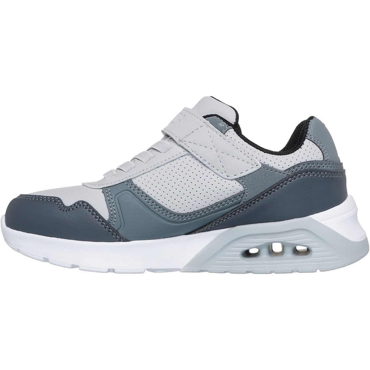 Skechers Junior Boys Uno Lite 2.0 Pillar Duo Trainer Light Grey