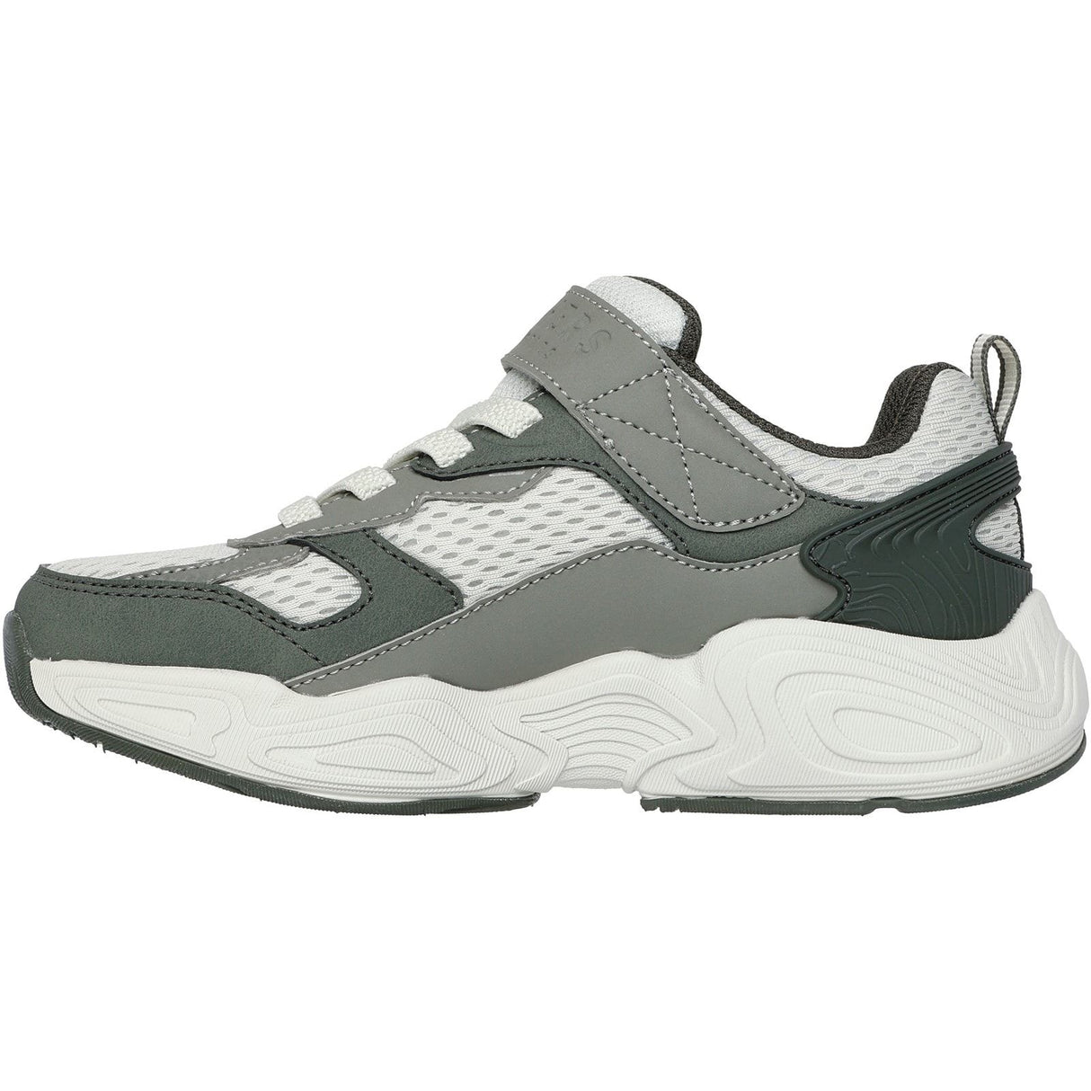 Skechers Junior Boys Mega-Quake Trainer Olive