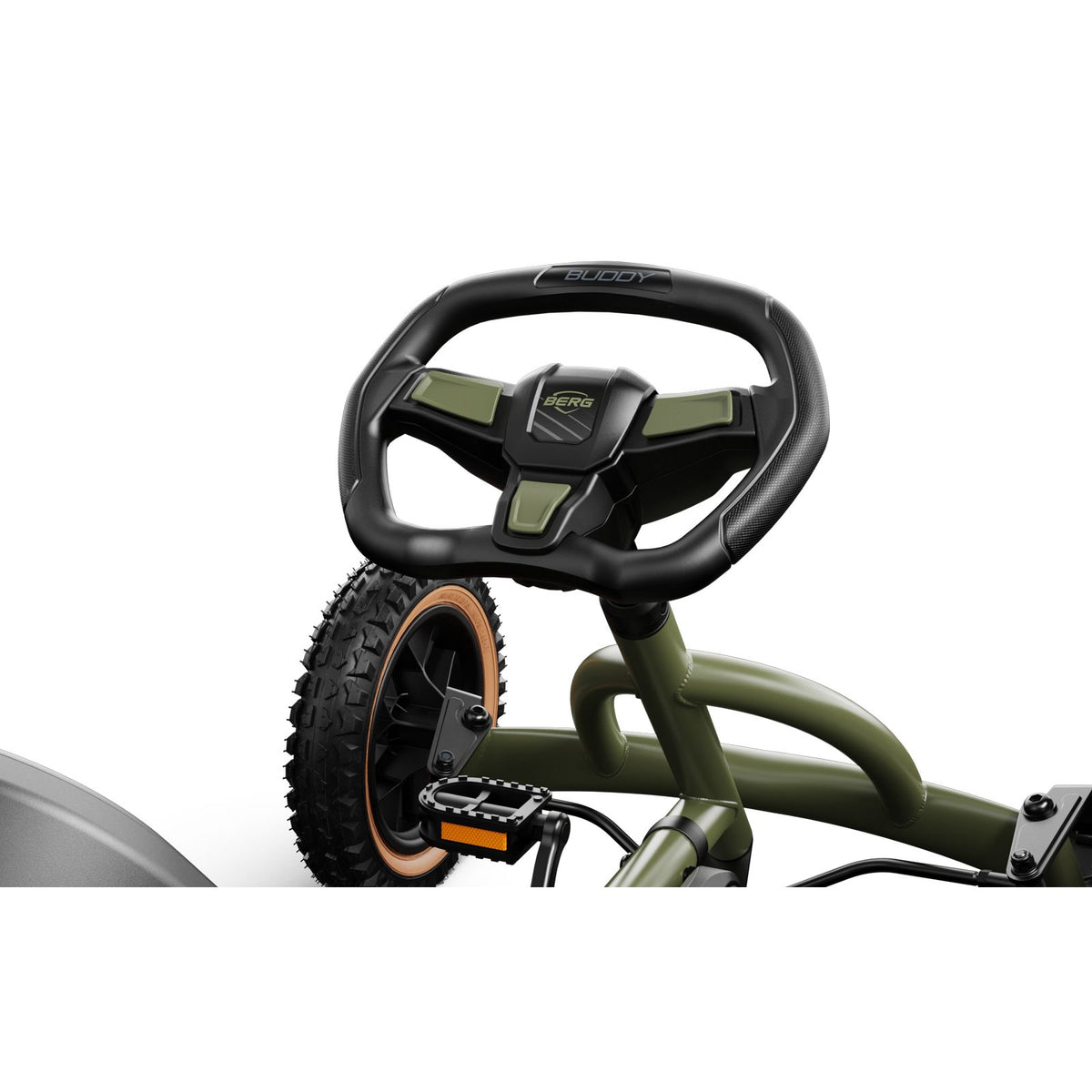 BERG Buddy Trail Green Go-Kart