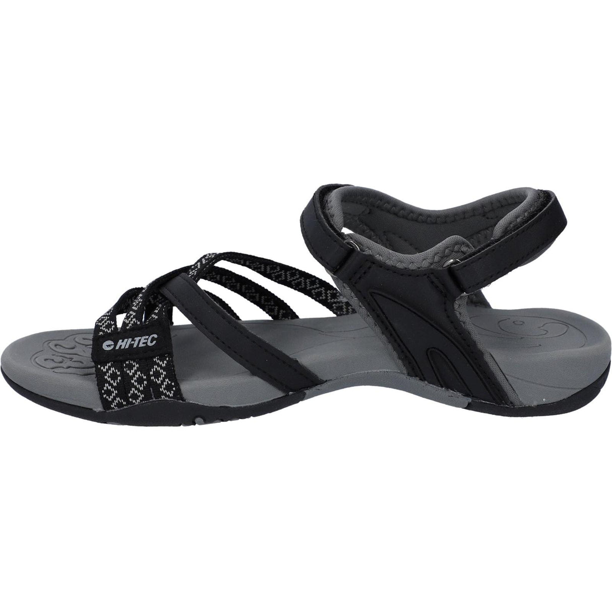 Hi-Tec Womens Savanna II Sandal Black/Charcoal