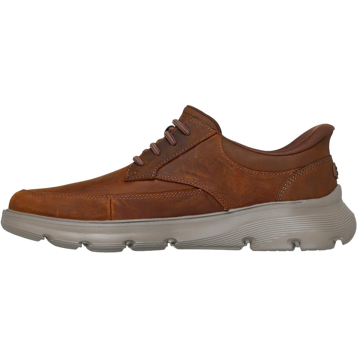 Skechers Mens Arch Fit Garza Rowan Shoes Dark Brown