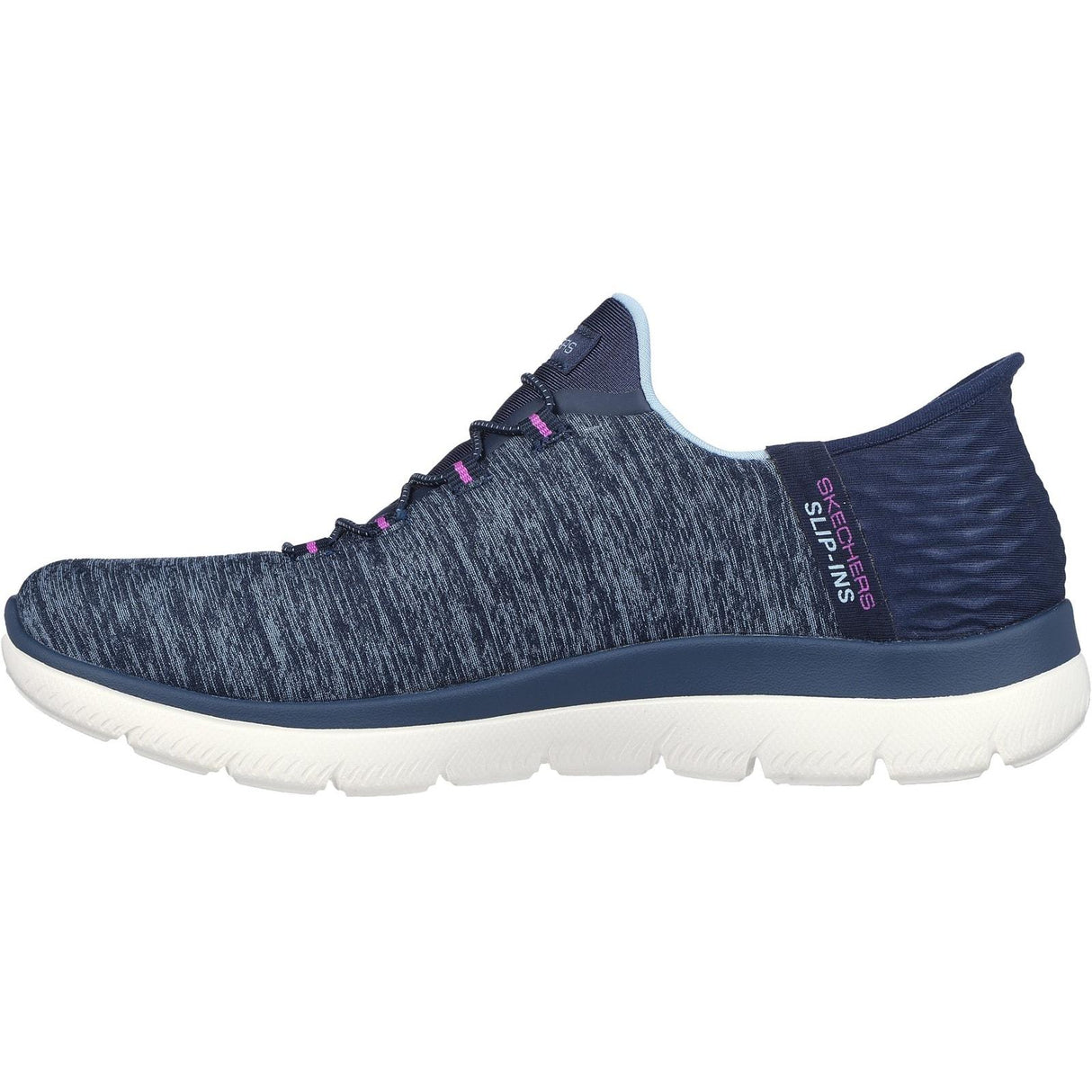 Skechers Womens Summits Dazzling Haze Shoes Navy/Purple