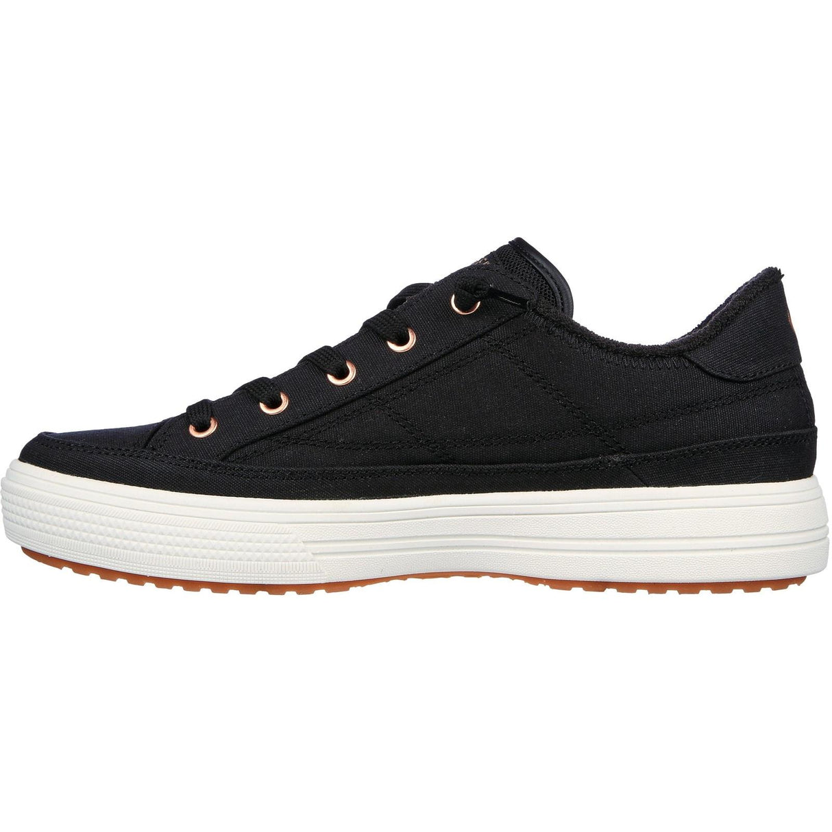 Skechers Womens Arch Fit Arcade - Meet Ya There Trainers Black