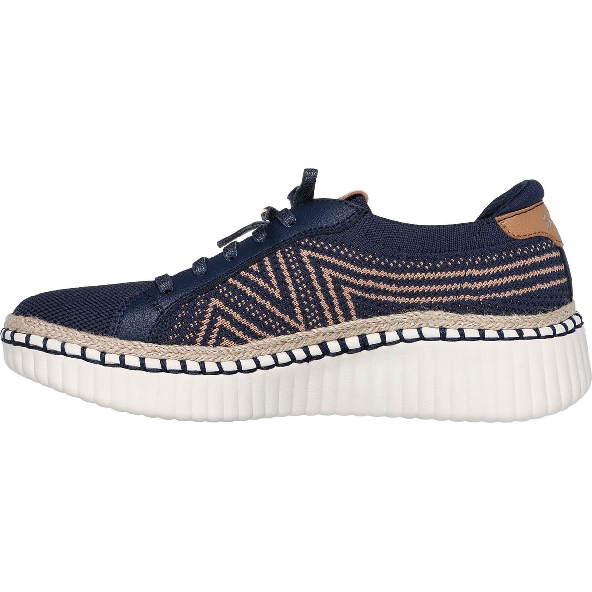 Skechers Womens Wilshire Blvd - Bellevue Trainers Navy