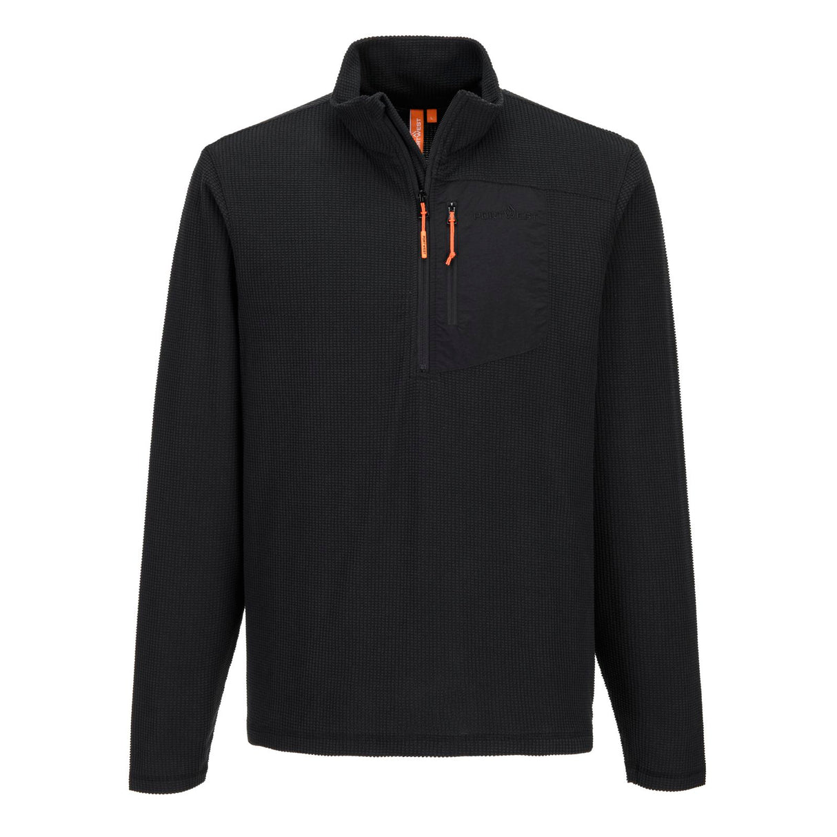 Portwest Caher Mens Fleece Black