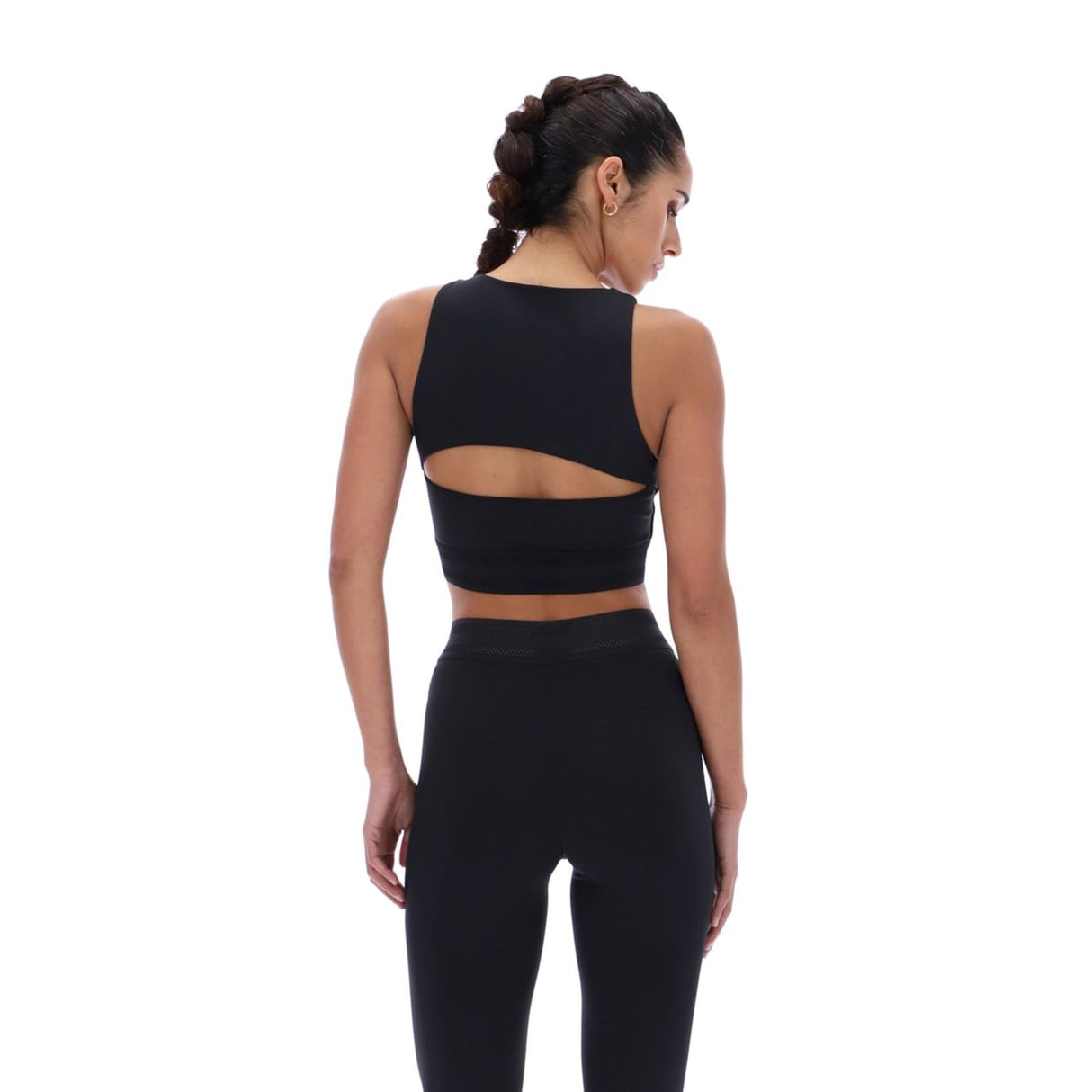 Ted Baker Sport Womens HELEN Training Long Line Bra Black