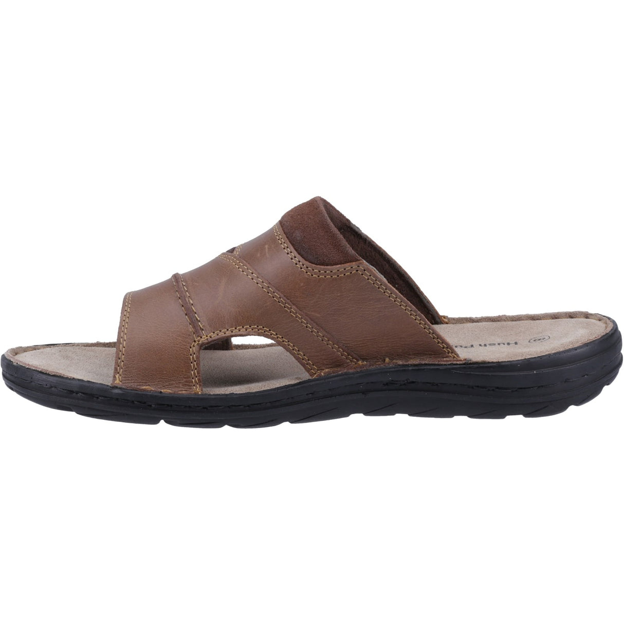 Hush Puppies Mens Archer Mule Sandal Tan