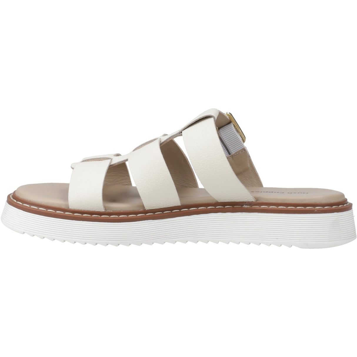 Hush Puppies Womens Celeste Slide Sandal Cream