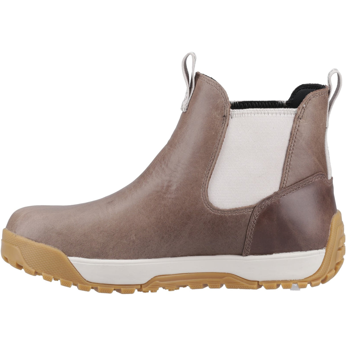 Xtratuf Womens Ankle Deck Boot Leather Stone