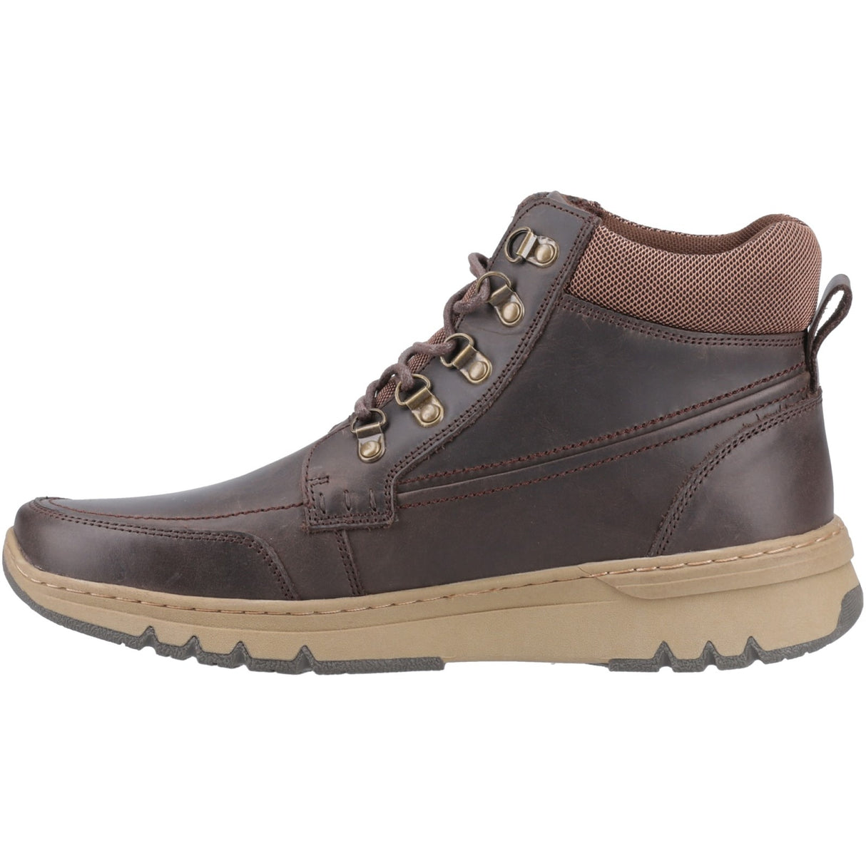 Hush Puppies Mens Nixon Boot Brown