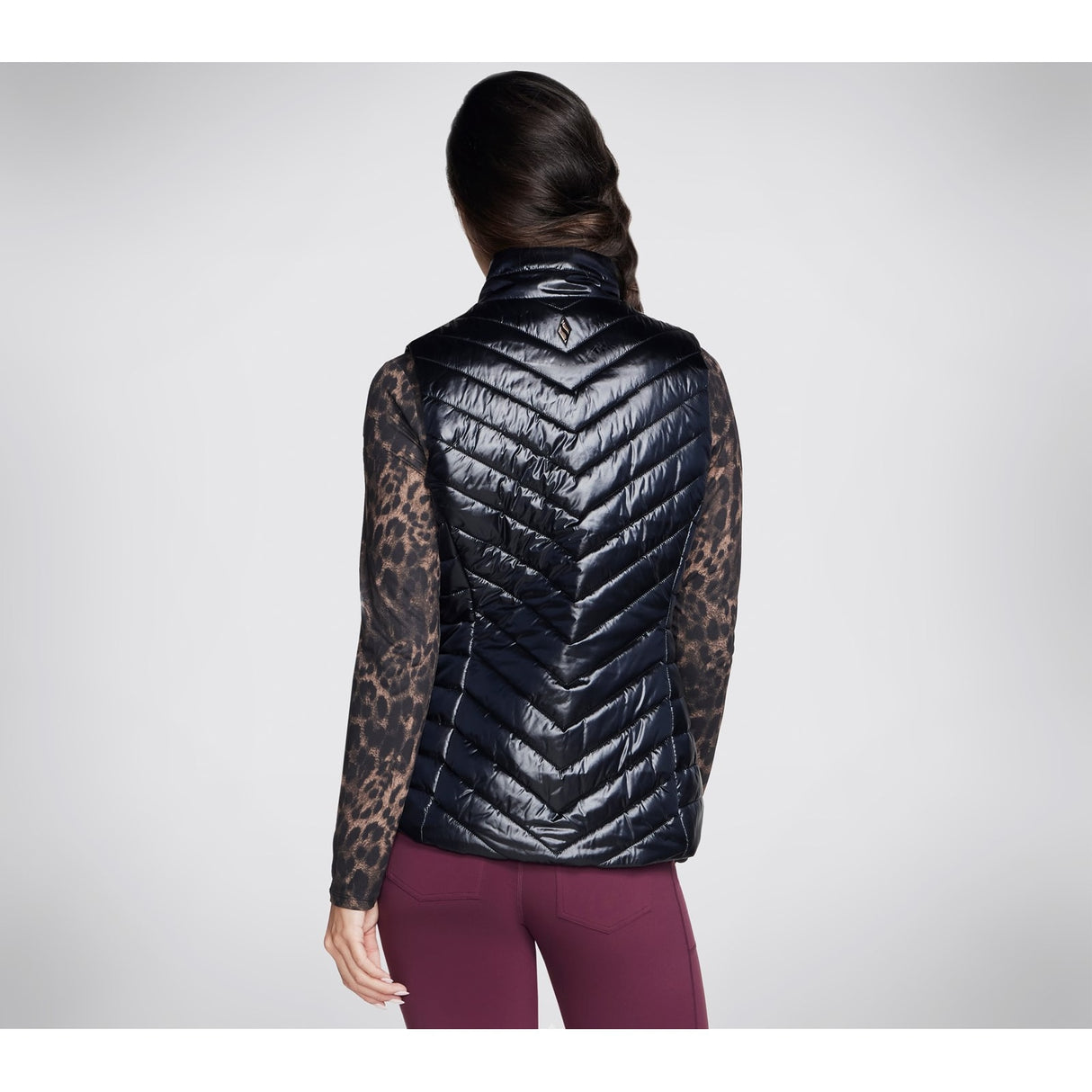 Skechers Womens Go Shield Shine Vest Black