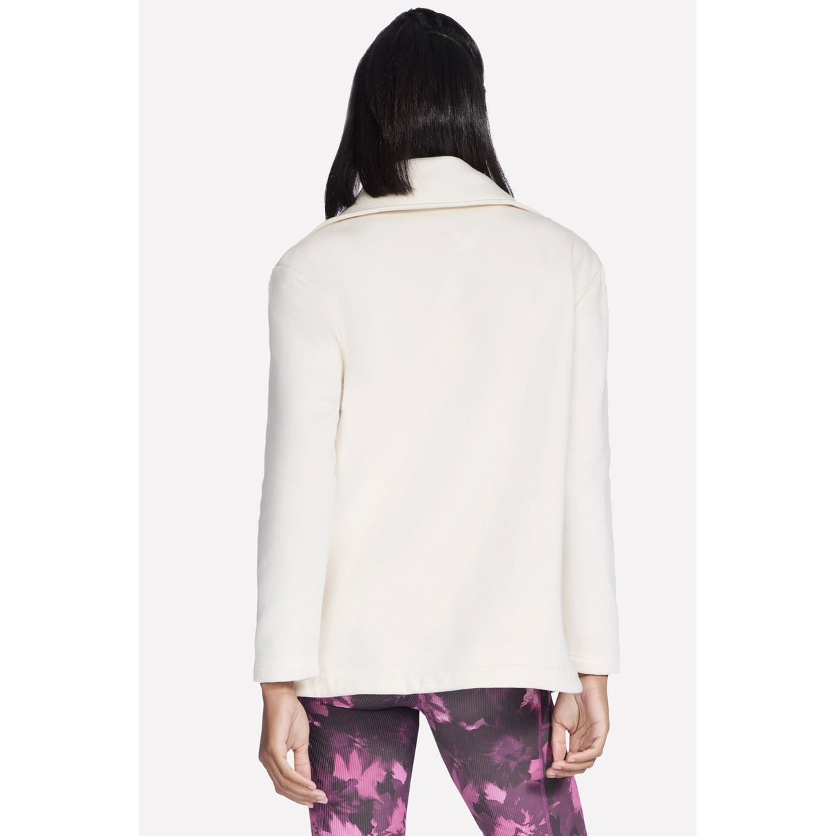 Skechers Womens GO SNUGGLE Tunic Jacket Off White