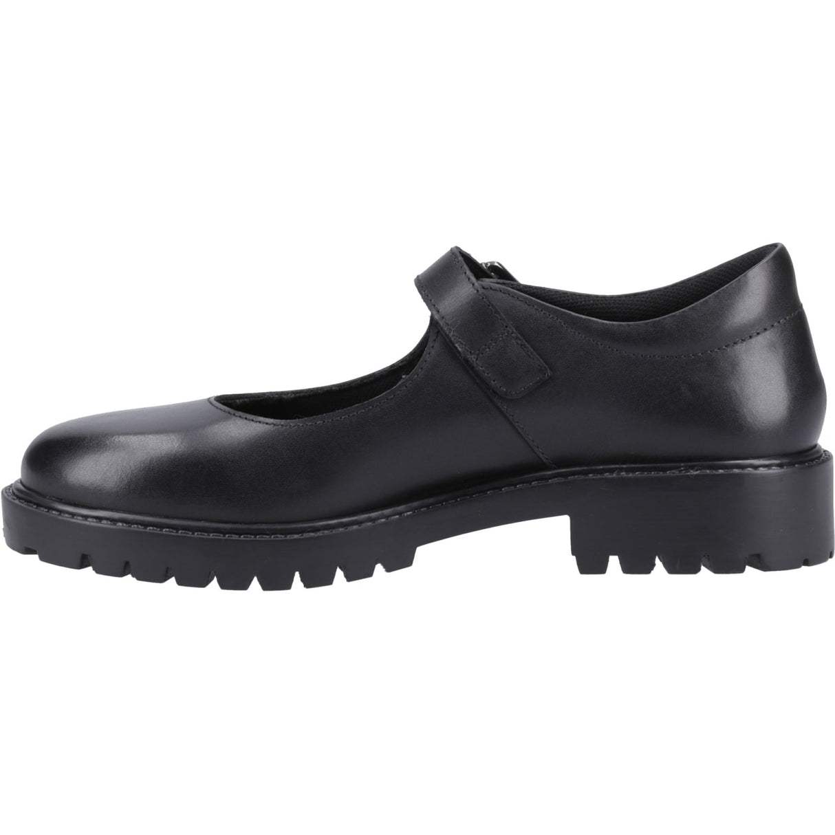 Hush Puppies Girls Aurora Senior Shoe Black