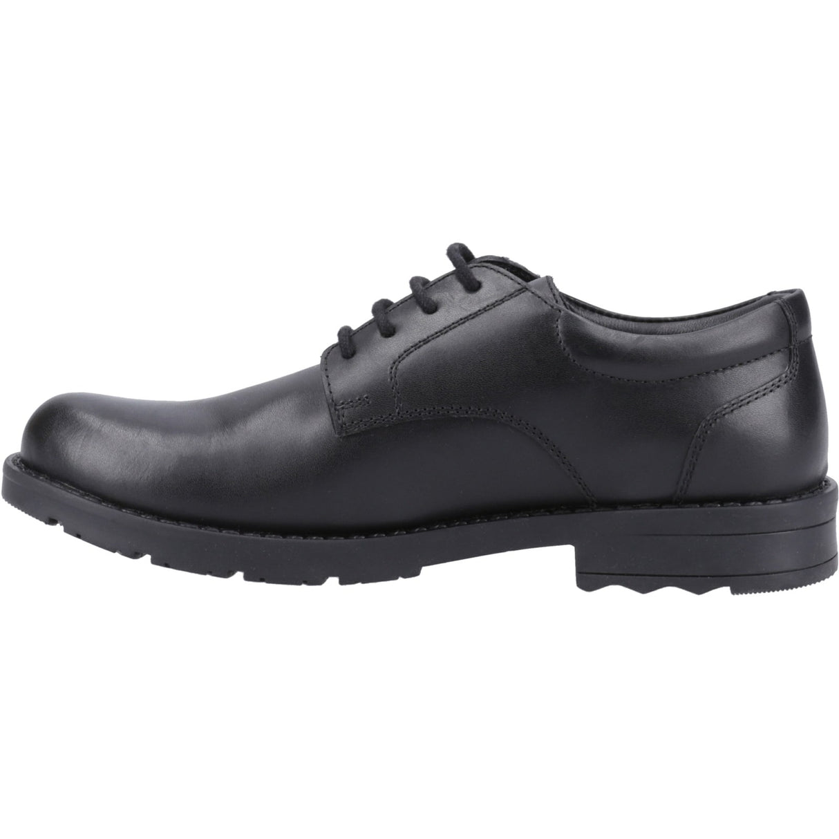 Hush Puppies Boys Bruno Senior Shoe Black