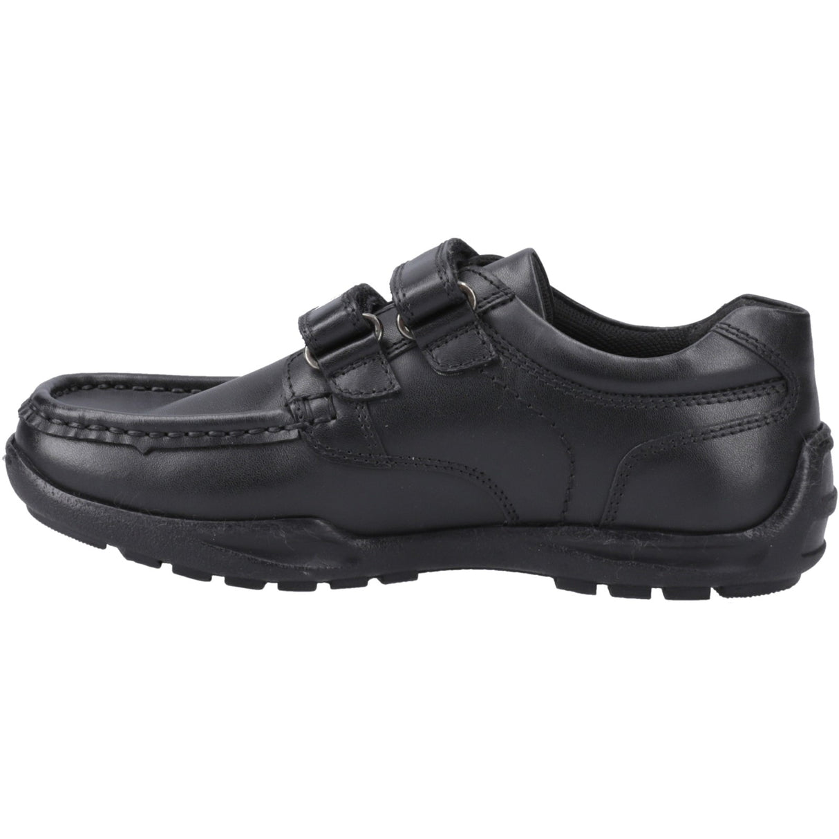 Hush Puppies Junior Boys Maddox Touch Fastening Jnr Black