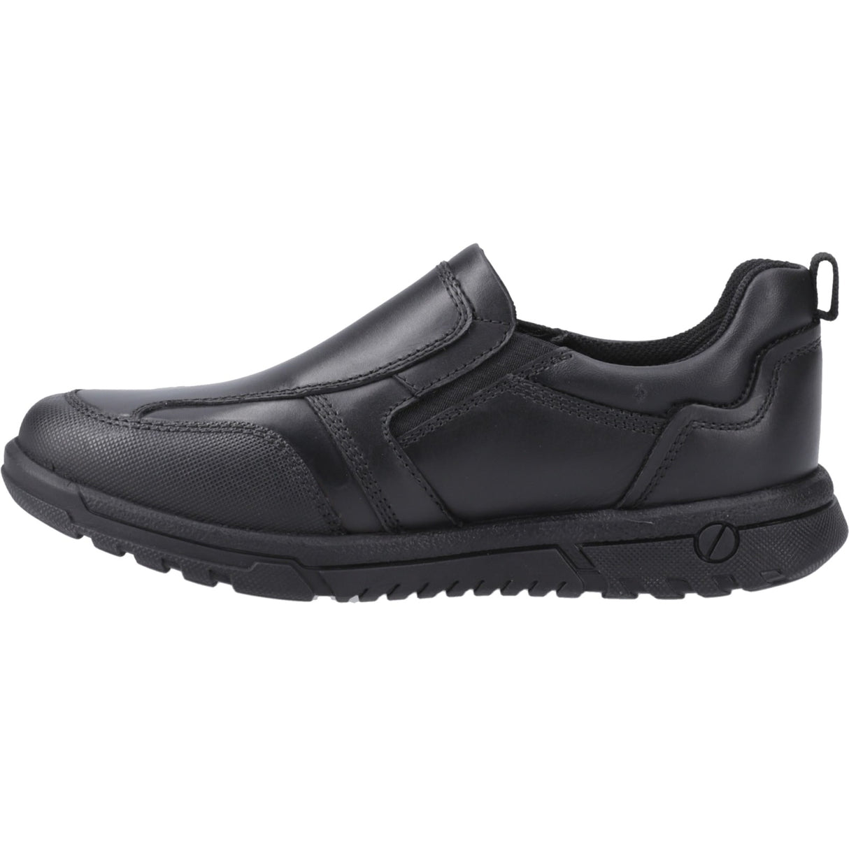 Hush Puppies Junior Boys Sergio Shoe Black