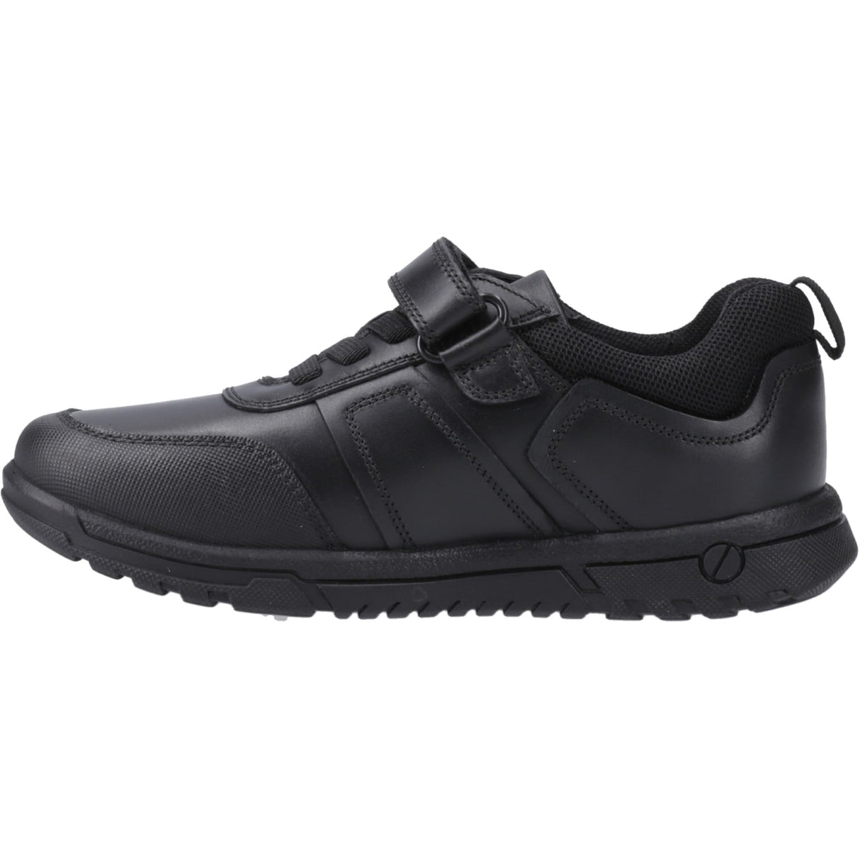Hush Puppies Junior Boys Sutton Bungee Jnr Black