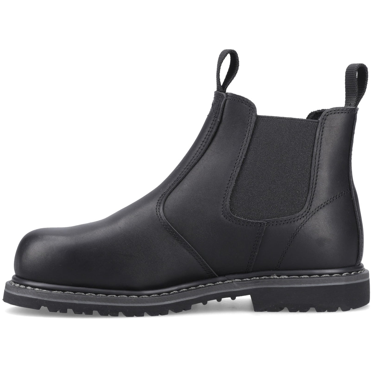 Amblers Safety Unisex FS5 Goodyear Welted Pull on Safety Dealer Boot Black