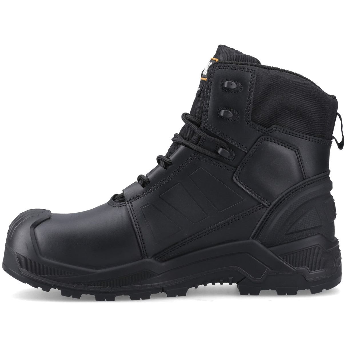 Magnum Mens Storm Force 6" Waterproof Safety Footwear Black