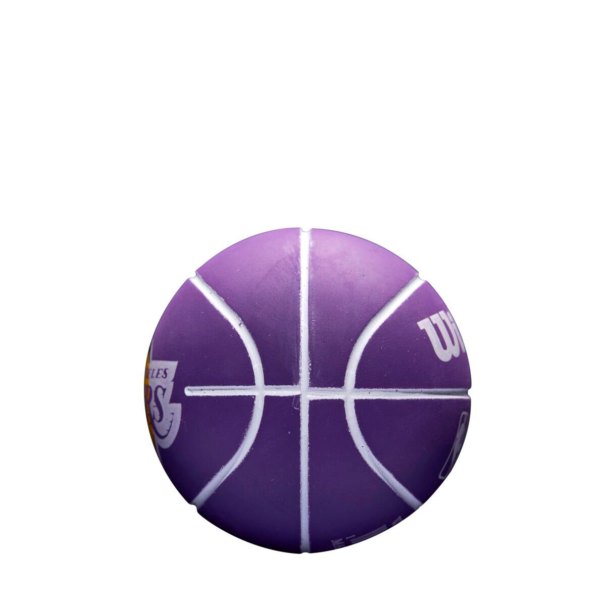 Wilson NBA Mini Dribbler La Lakers Purple