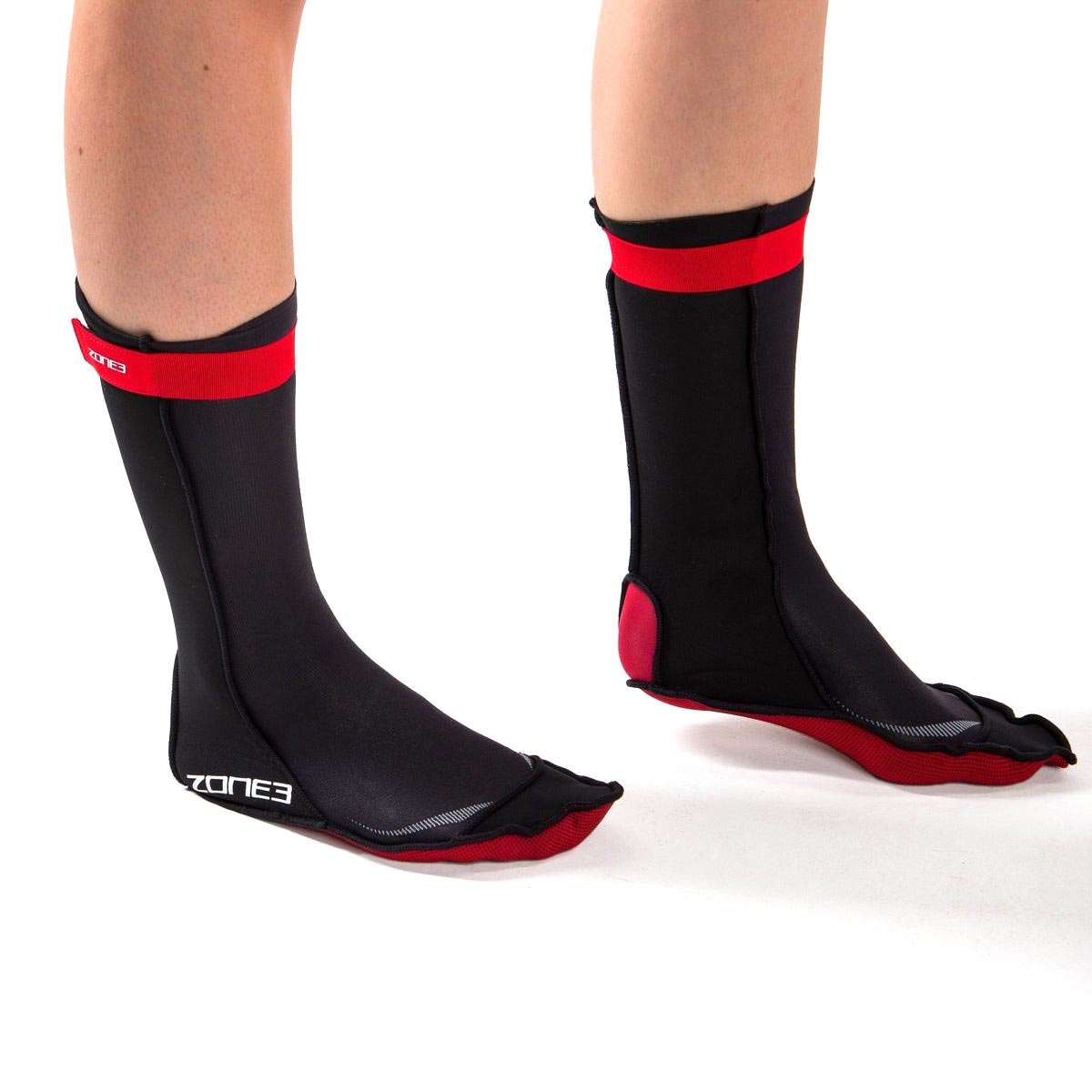 Zone3 Neoprene Swim Socks Blk