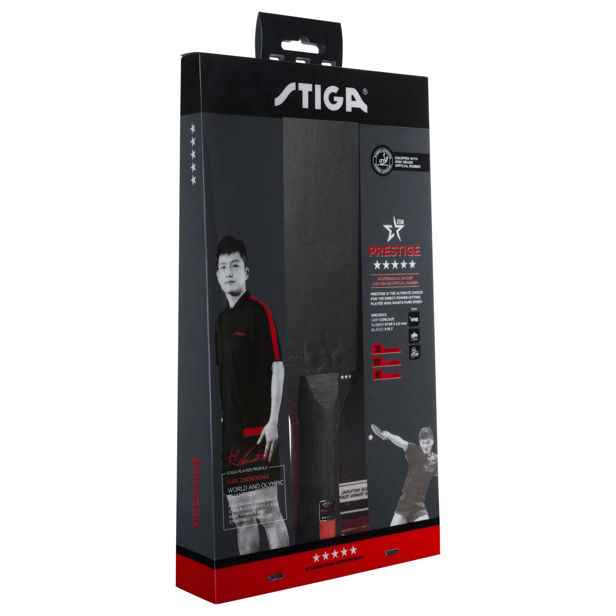 Stiga Prestige 5 Star Table Tennis Bat