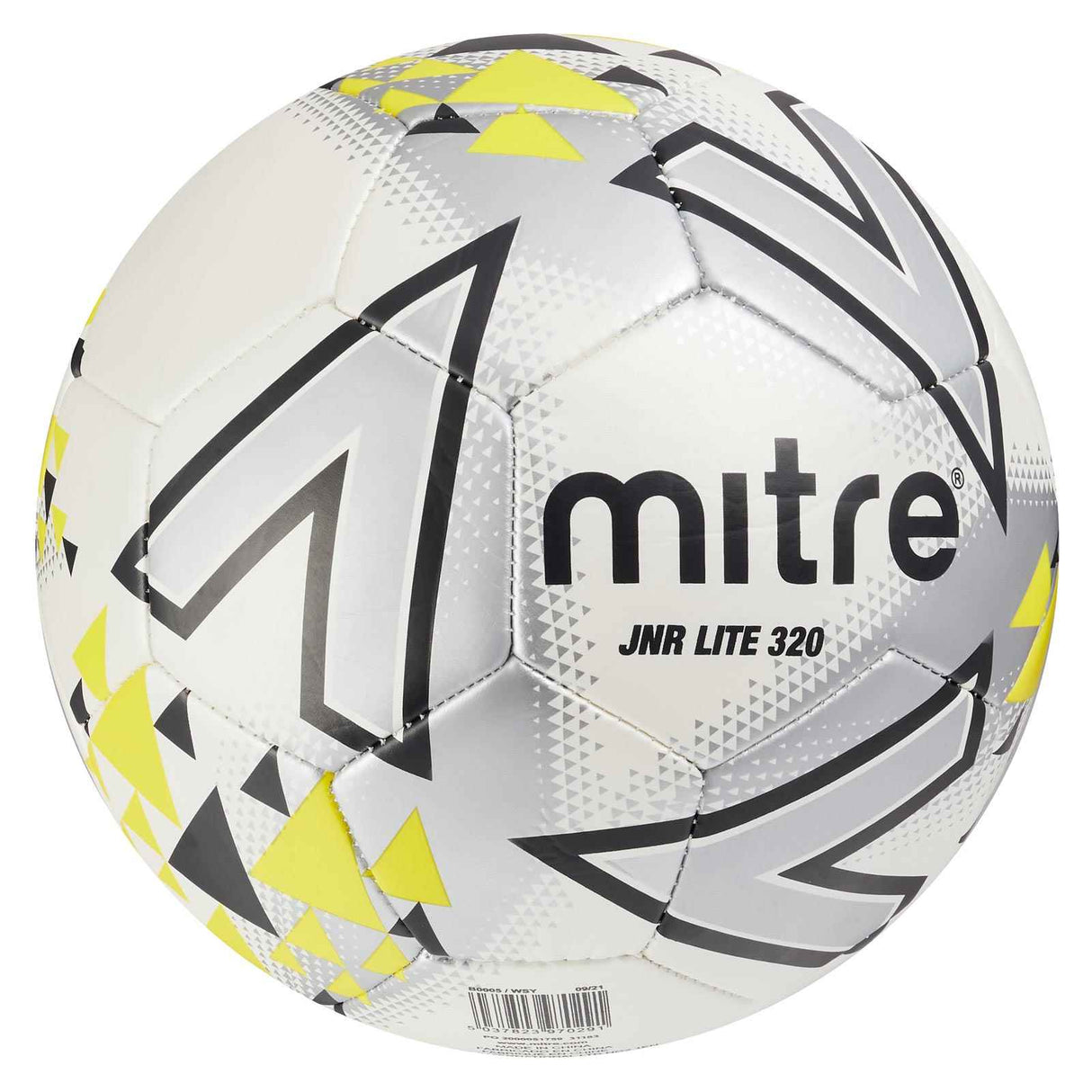 Mitre Jnr Lite 320 Football White/Yellow