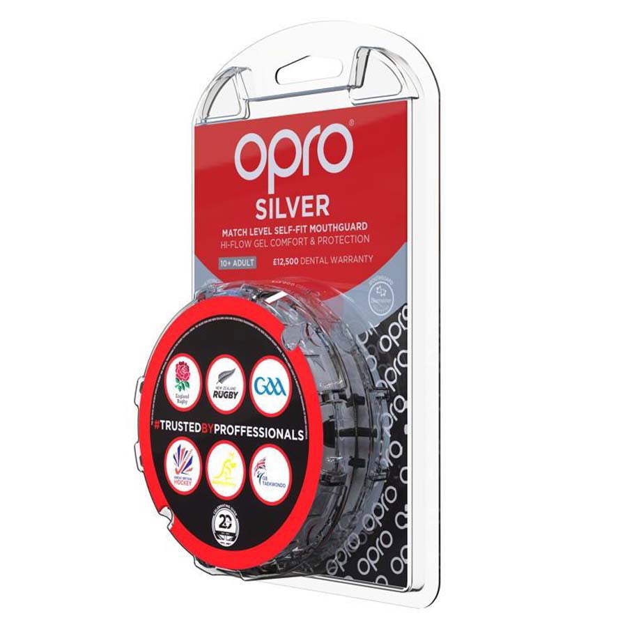 Opro Self-Fit Mouthguard - Silver Level (Age 10+)