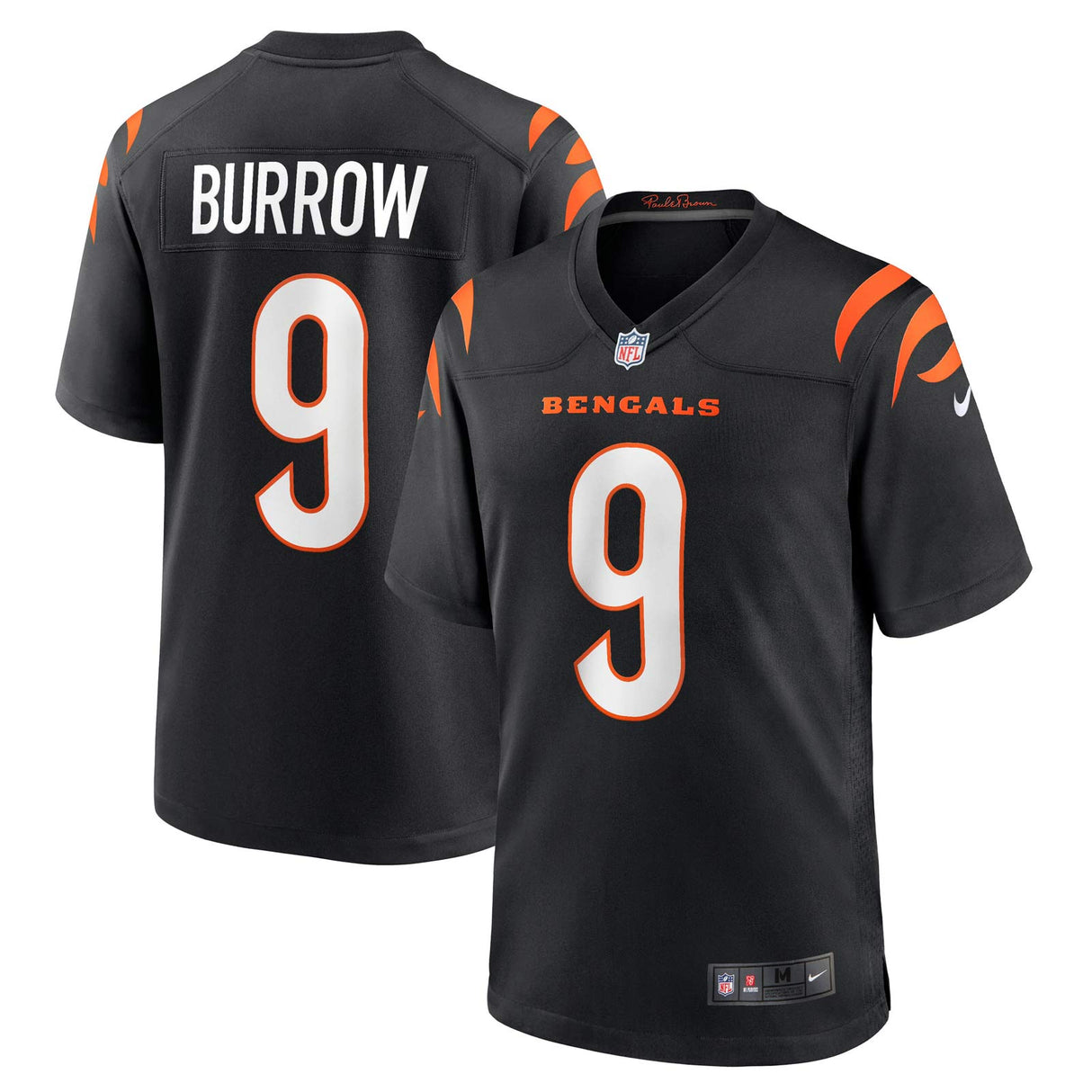 Nike Cincinnati Bengals Burrow 9 Home Jersey