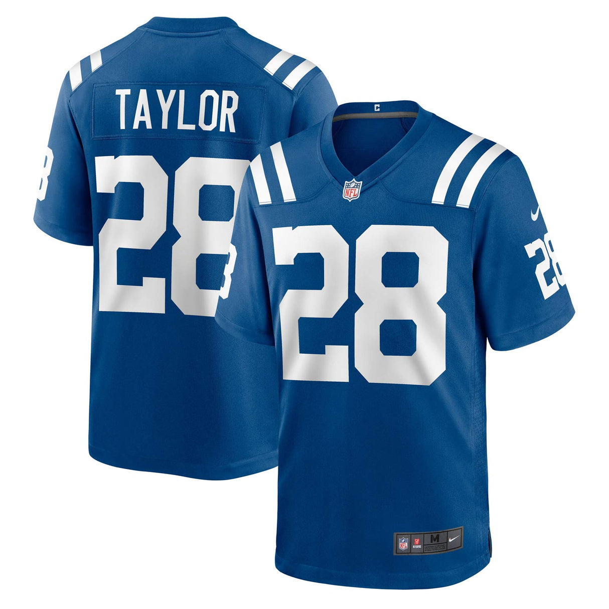 Nike Indianapolis Colts Taylor 28 Home Jersey