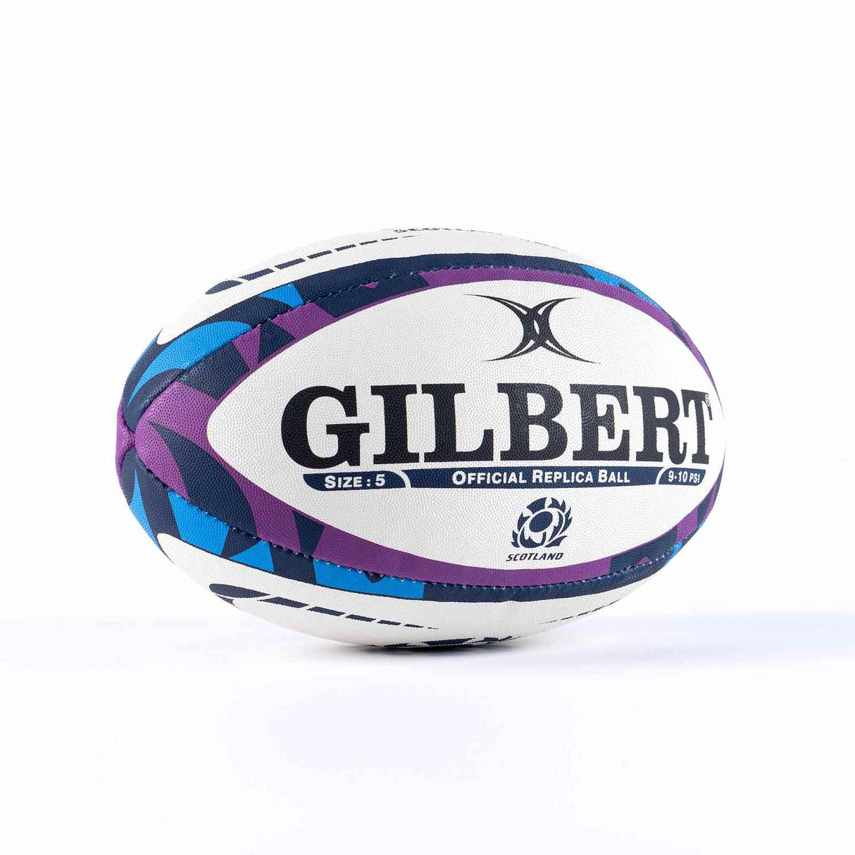Gilbert Scotland Replica Size 5 Rugby Ball
