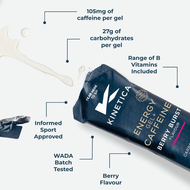 Kinetica Caffeine Gel Berry-Burst