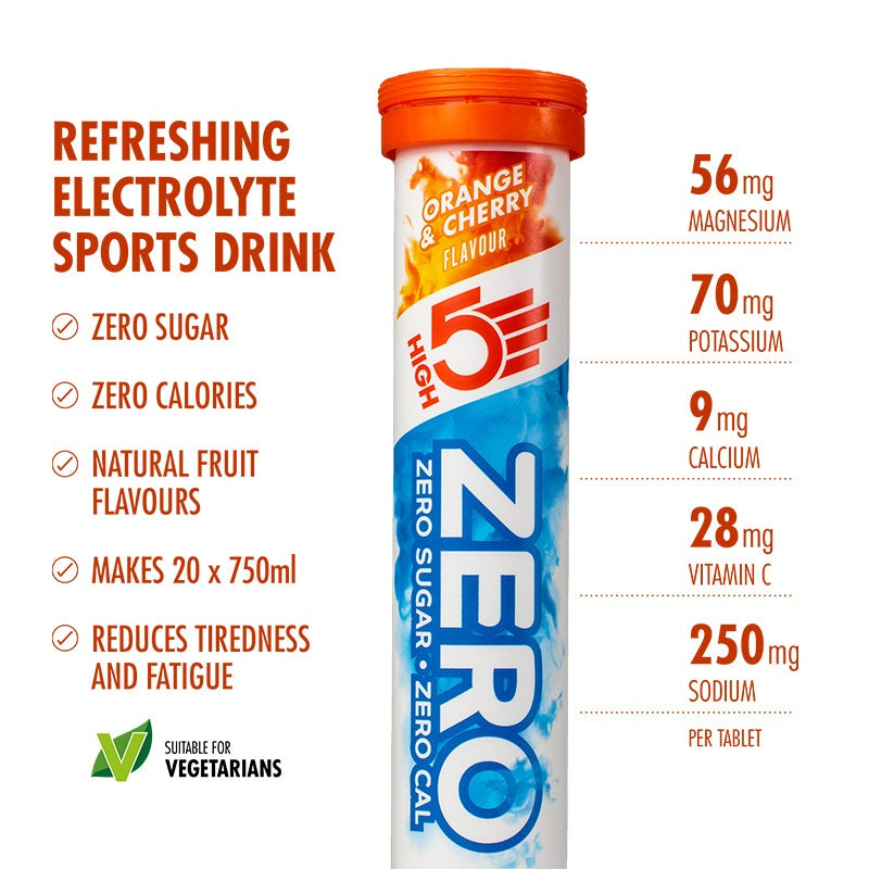 High Five Nutrition Zero Electrolyte Drink Tablets