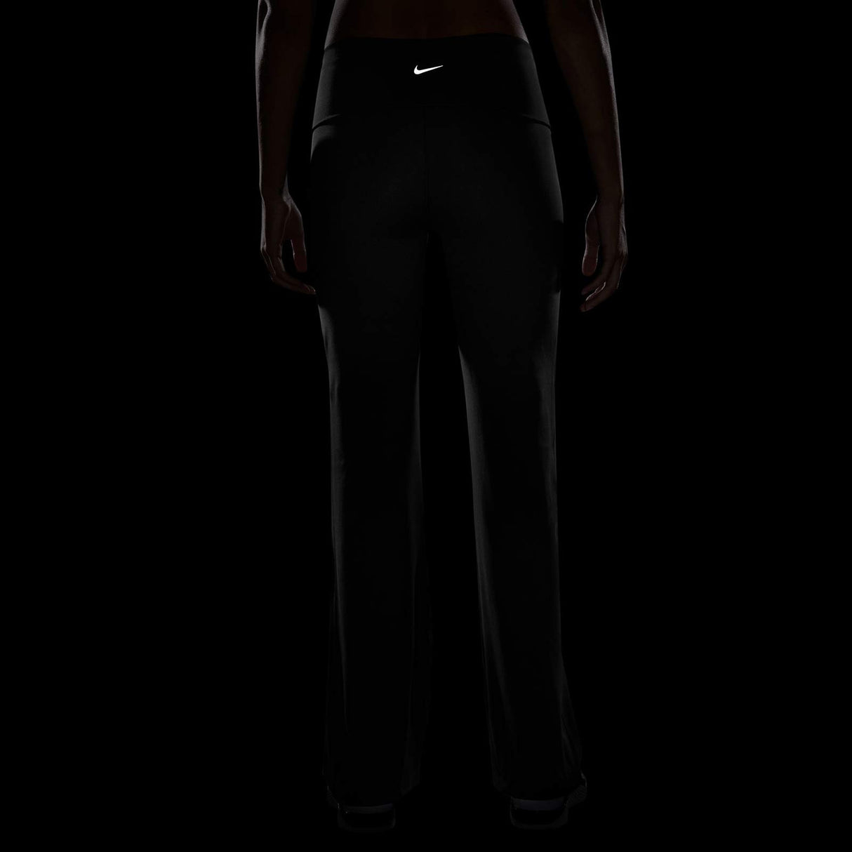 Nike Womens Dri-FIT High-Waisted Fold-Over Pants