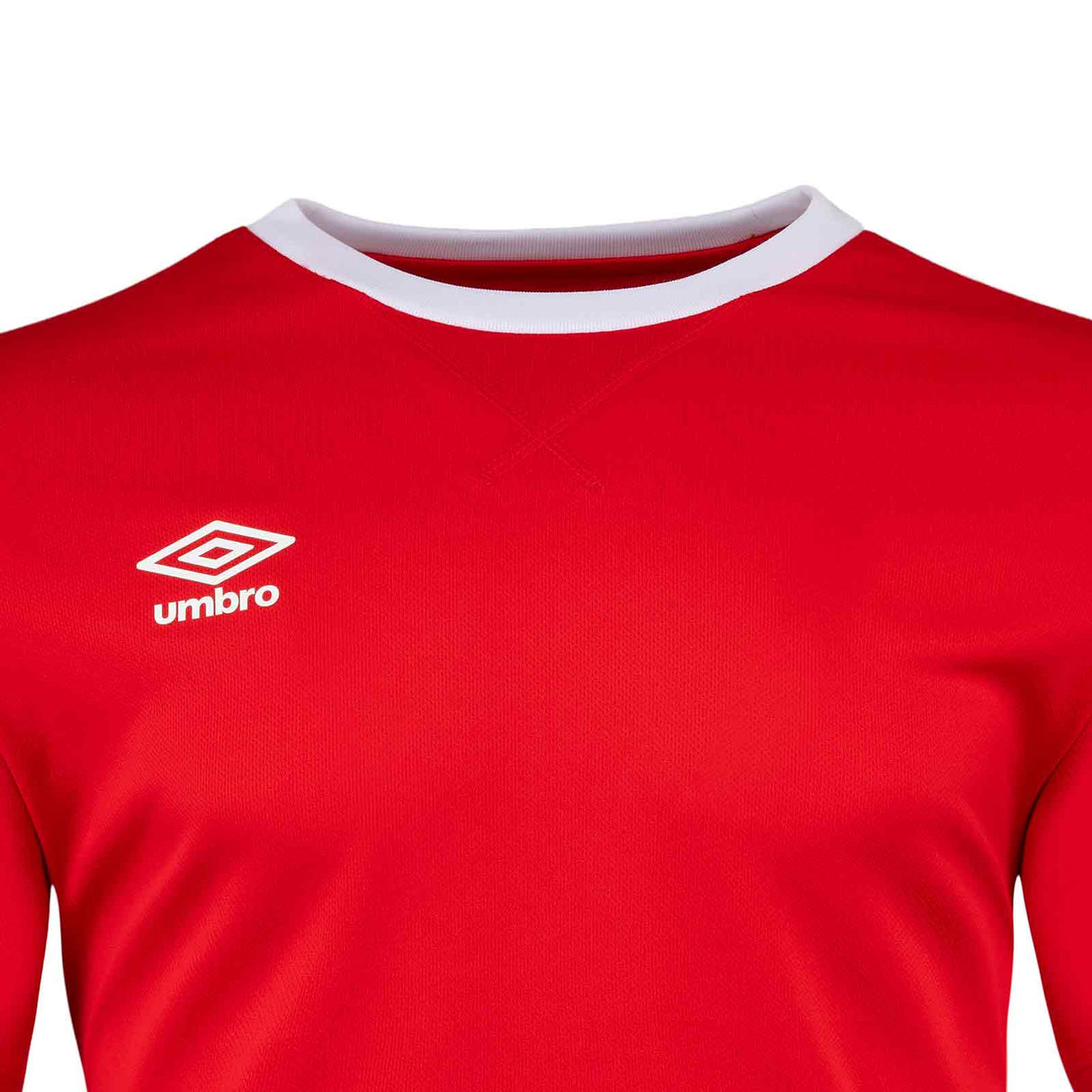 UMBRO PITCH JERSEY SS Kids Red/White