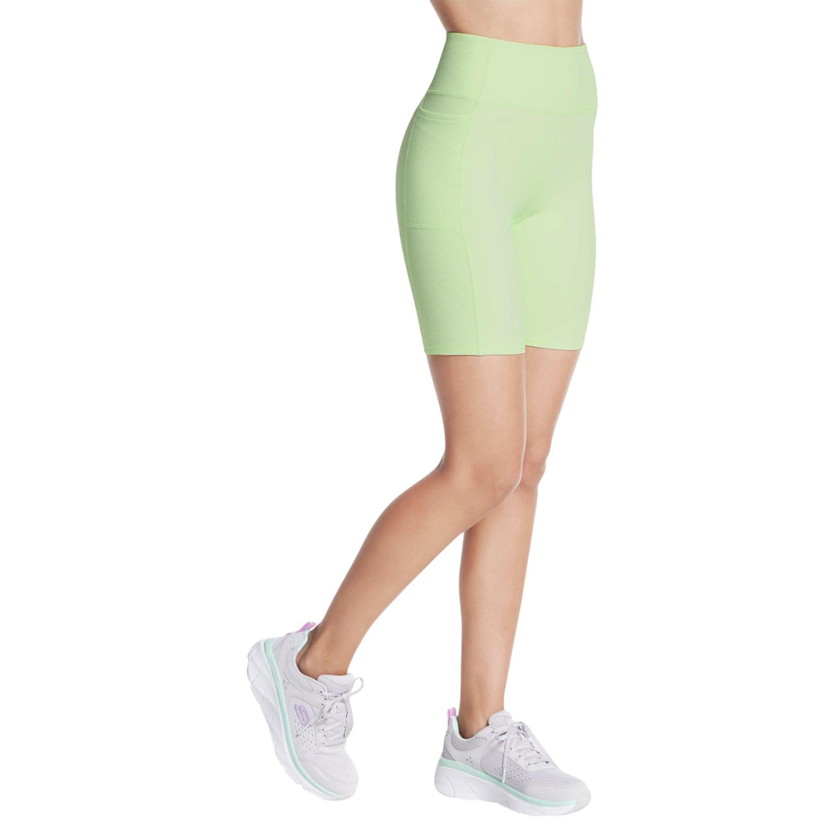 Skechers Go Flex Rib Womens Bike Shorts - Side View