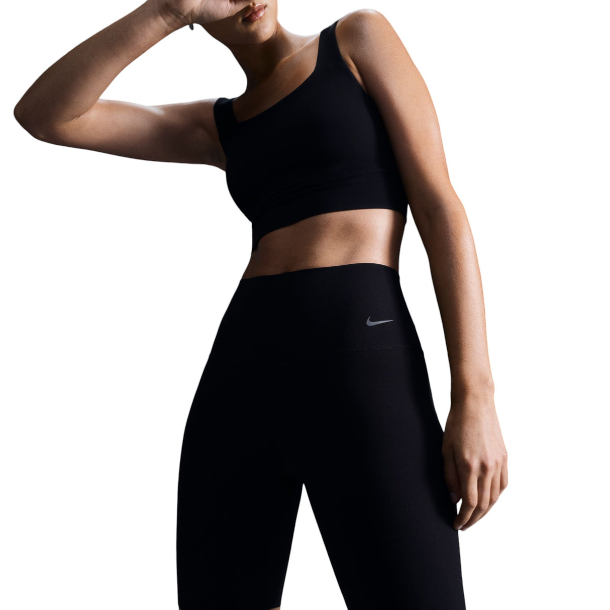 Nike Zenvy Womens Gentle-Support High-Waisted 8" Biker Shorts