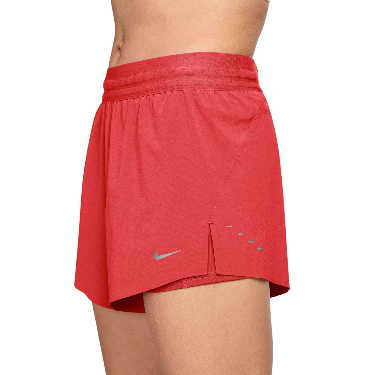 Nike Swift Womens Dri-Fit Mid-Rise 2-In-1 Running Shorts