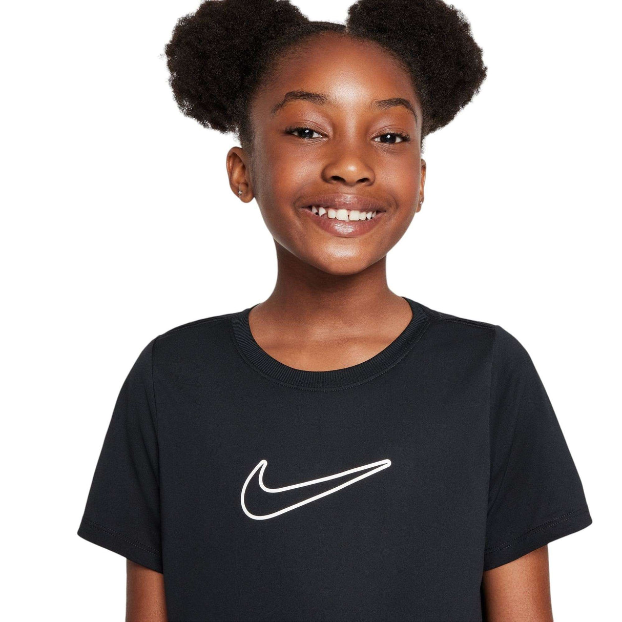 Nike One Fitted Kids Dri-Fit Short-Sleeve Top