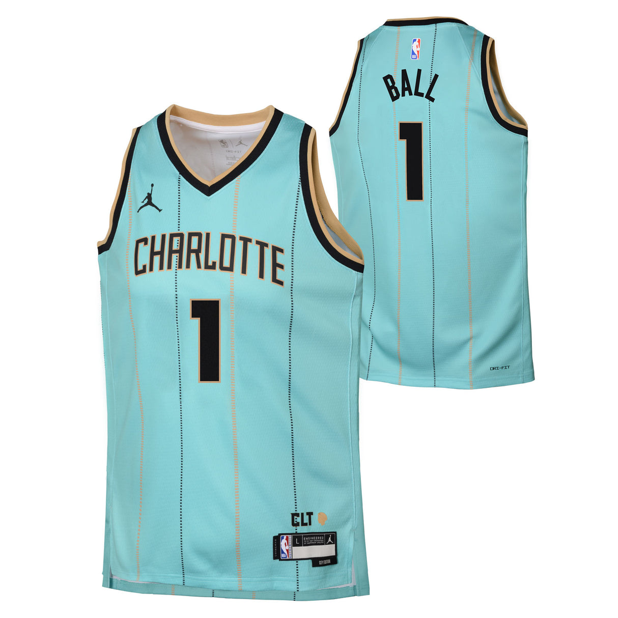 Nike Hornets Ball 1 Kids Jersey