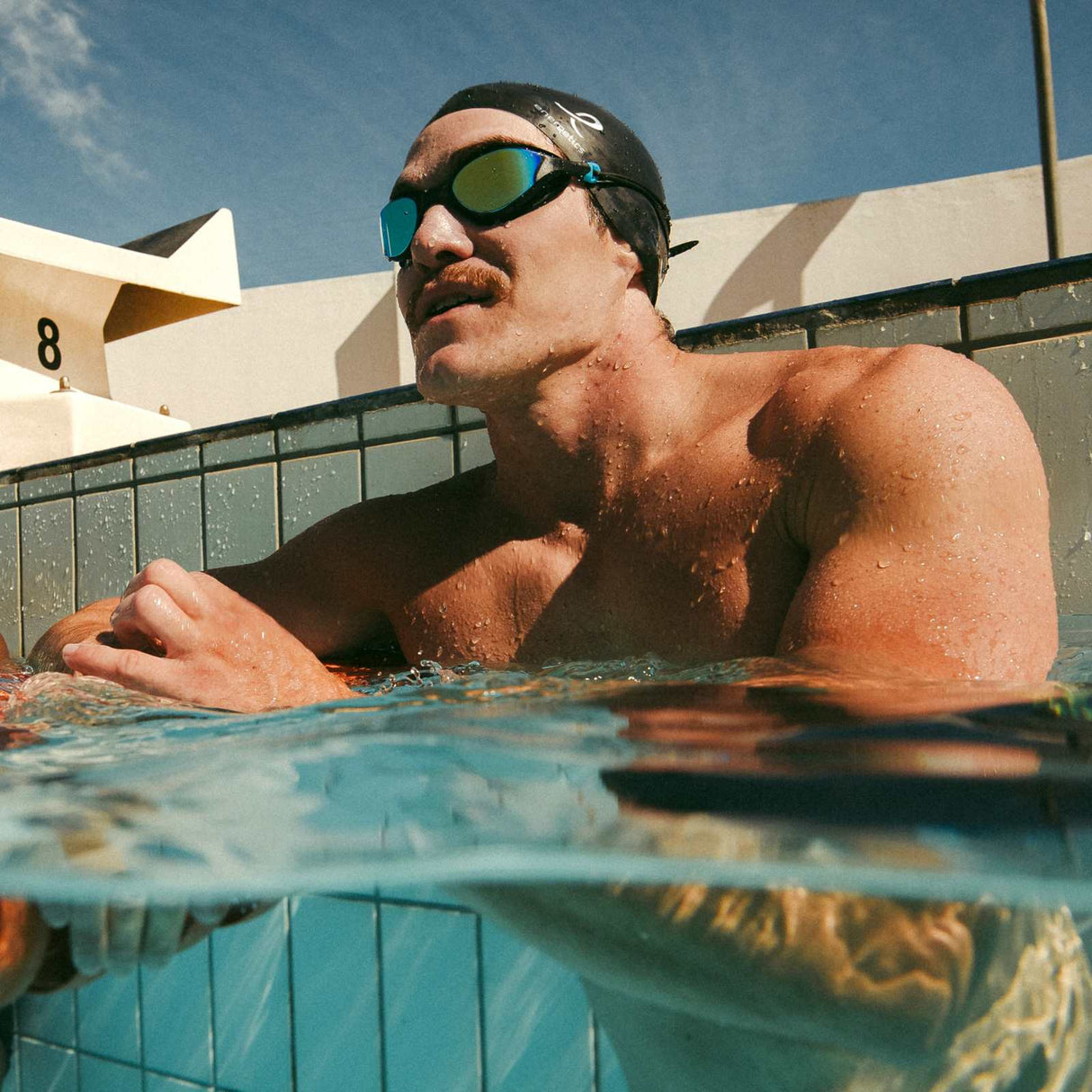 Energetics Fusion Pro Mirror Adults Swimming Goggles