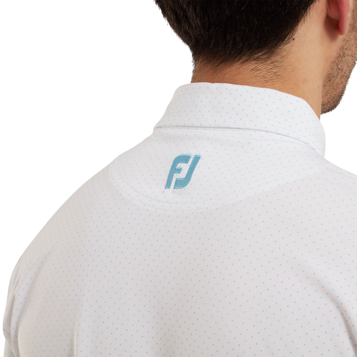 FootJoy Stretch Lisle Dot Print Polo
