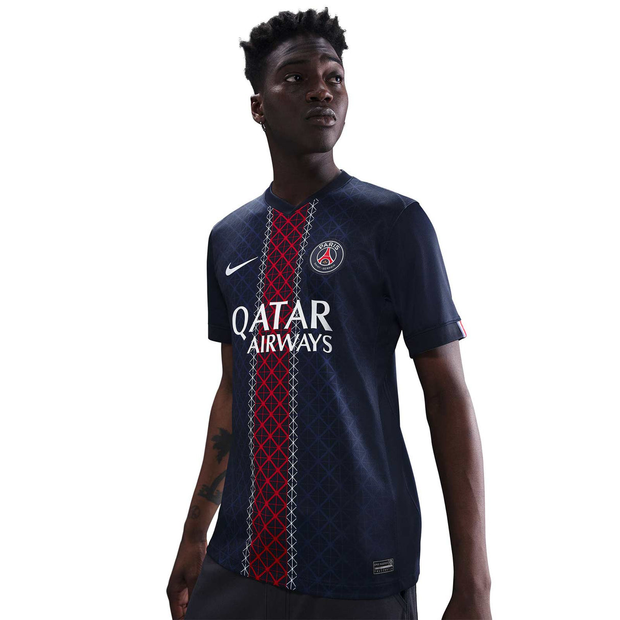 Nike Paris Saint-Germain 2025/26 Stadium Home Mens Dri-FIT Soccer Replica Jersey