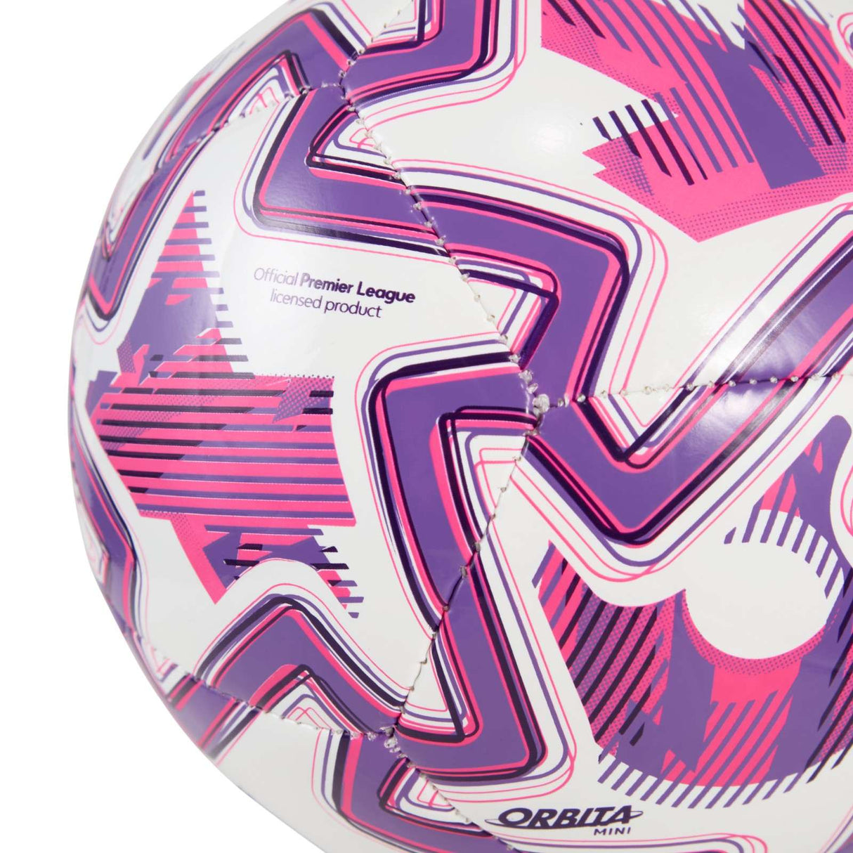 PUMA Orbita Premier League 2025/26 Brilliance Mini Football - Close up view
