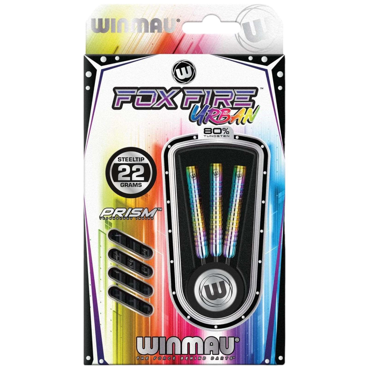 Winmau Foxfire Urban 80% Tungsten alloy 22G Darts