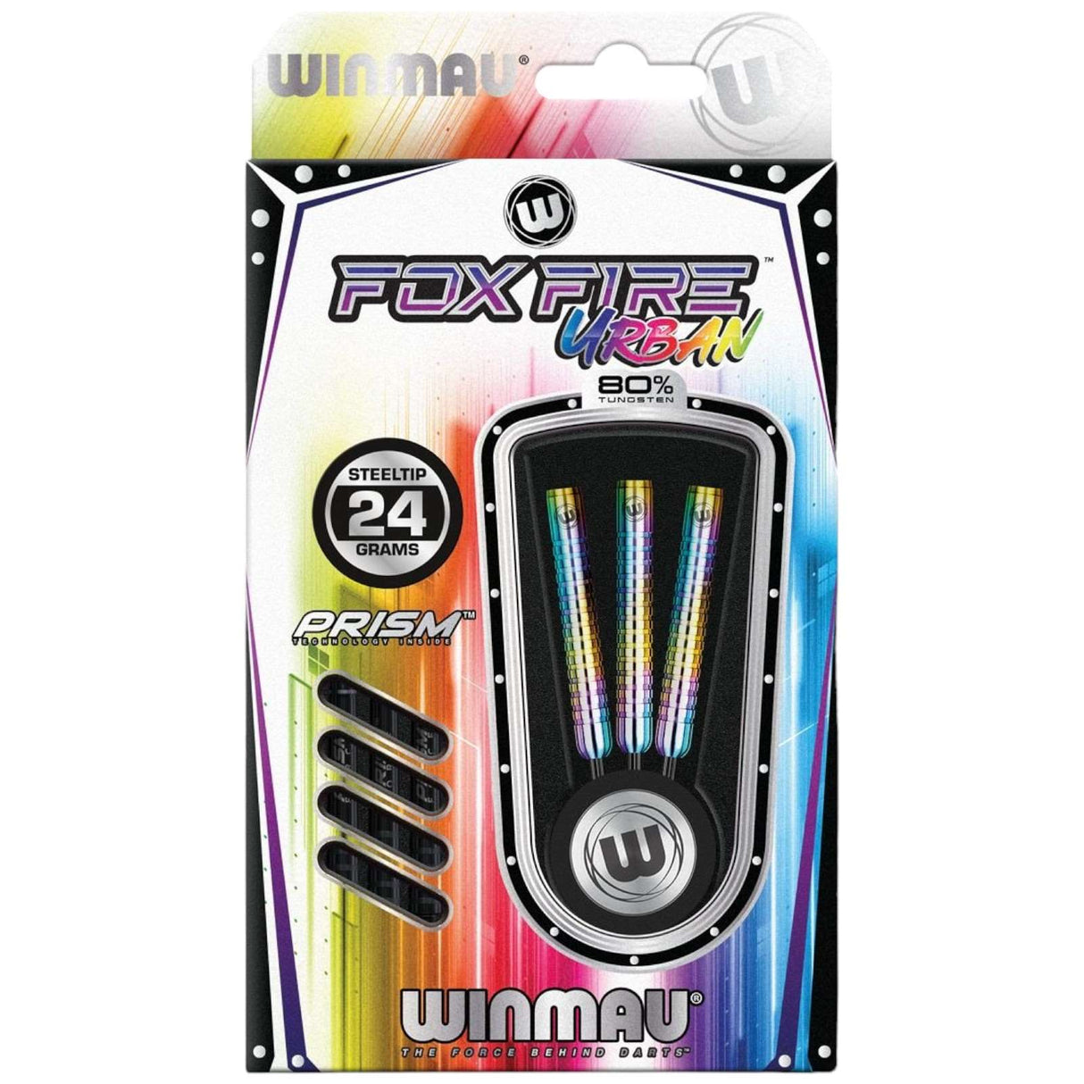 Winmau Foxfire Urban 80% Tungsten Alloy 24G Darts